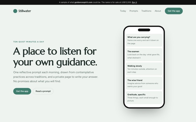 Sample site built on guidancespirit.com