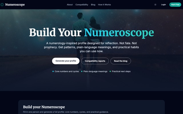 Sample site built on lifepathnumbercalculator.com